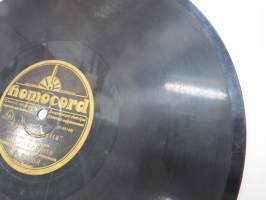 Homocord H-O. 4-23130-I / II Veli Lehto &amp; Homocord-orkesteri - Keltaiset banaanit / Kaksi kyyneltä -savikiekkoäänilevy / 78 rpm 10&quot; record