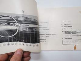 Peugeot 304 Berline -käyttöohjekirja