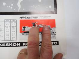 Simit kaivinkoneet -myyntiesite / sales brochure