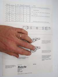 Walterscheid nivelakseleita, ylikuormakytkimiä -myyntiesite / sales brochure