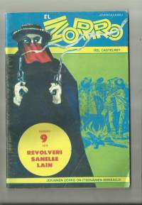 El Zorro  , 1978 nr 9  Revolveri sanelee lain