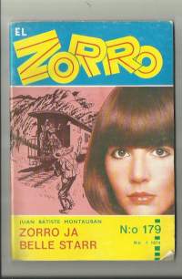 El Zorro  1974 nr 1/ nr 179 Zorro ja Belle Starr