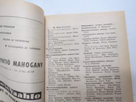 Salpausselän Hiihdot Lahti 24-26.2.1967 -hiihtokilpailun käsiohjelma / skiing competition program