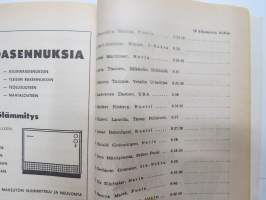 Salpausselän Hiihdot Lahti 24-26.2.1967 -hiihtokilpailun käsiohjelma / skiing competition program