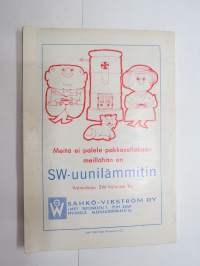 Salpausselän Hiihdot Lahti 24-26.2.1967 -hiihtokilpailun käsiohjelma / skiing competition program