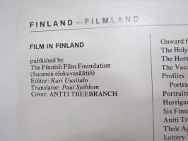 Finland - Filmland - Film in Finland 1976 / Cinema en Finlande 1976 / Film in Finnland 1976, monikielinen suomalaisen elokuvan vientiesittelykirja