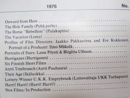 Finland - Filmland - Film in Finland 1976 / Cinema en Finlande 1976 / Film in Finnland 1976, monikielinen suomalaisen elokuvan vientiesittelykirja