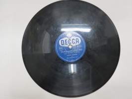 Decca SD 5451 Pärre Förars - Palmusaaren ainut mies / Kerro kultainen kuu -savikiekkoäänilevy / 78 rpm 10&quot; record