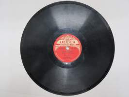 Decca SD 5061 Henry Theel - Tatjana tanssii / Pikku Ullan omenat -savikiekkoäänilevy / 78 rpm 10&quot; record