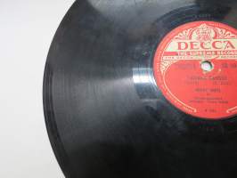 Decca SD 5061 Henry Theel - Tatjana tanssii / Pikku Ullan omenat -savikiekkoäänilevy / 78 rpm 10&quot; record