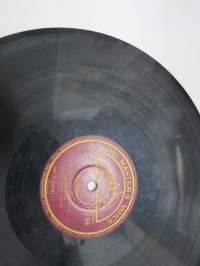 His Master´s Voice HMV TJ 69 - Maynie Siren - Huomenna / Poika varjoisalta kujalta -savikiekkoäänilevy, 78 rpm 10&quot; record