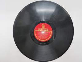 Odeon A 228 422 A. Aimo - Kultaa kalliimpi / Veli Lehto - Apilankukka -savikiekkoäänilevy, 78 rpm 10&quot; record