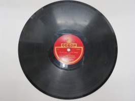 Odeon A 228 422 A. Aimo - Kultaa kalliimpi / Veli Lehto - Apilankukka -savikiekkoäänilevy, 78 rpm 10&quot; record