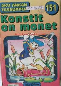 Aku ankan taskukirja  151  Konstit on monet