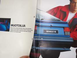 Renault 19 1991 -myyntiesite / sales brochure