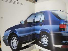 Renault 19 1991 -myyntiesite / sales brochure