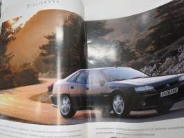 Renault Safrane 1995 -myyntiesite / sales brochure