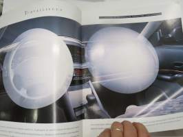 Renault Safrane 1995 -myyntiesite / sales brochure