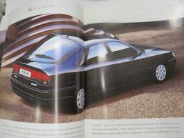 Renault Safrane 1995 -myyntiesite / sales brochure