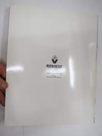 Renault Safrane 1995 -myyntiesite / sales brochure
