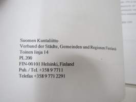Kunnallishallinnon sanasto suomi-saksa-suomi - Terminologie die Kommunalvervaltung Finnisch-Deutsch-Finnisch