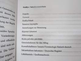 Kunnallishallinnon sanasto suomi-saksa-suomi - Terminologie die Kommunalvervaltung Finnisch-Deutsch-Finnisch