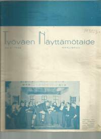 Työväen Näyttämötaide 1932 nr 3 /Jussi Kari lavastaja,  Haarlaa Koitossa, Tampereen Työväen Teatteri
