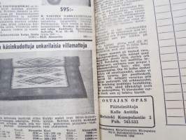 Ostajan opas 1959 helmikuu - Anttila asiakaslehti, kaikkiin talouksiin aikoinaan jaettu postimyynnin mainosjulkaisu