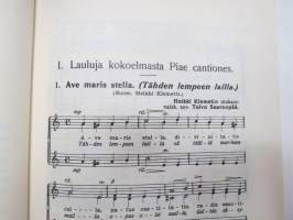 Laulukerho III - laulukirja kolmi- ja neliäänisiä lauluja tyttö- ja naiskuoroja varten -song book