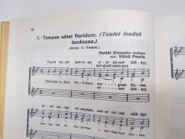 Laulukerho III - laulukirja kolmi- ja neliäänisiä lauluja tyttö- ja naiskuoroja varten -song book