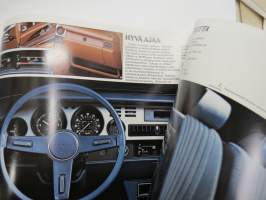 Toyota Carina 1978 -myyntiesite / sales brochure