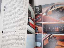Renault 14 -myyntiesite / sales brochure