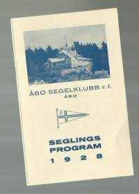Seglingsprogram  1928