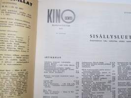 Kinolehti 1972 nr 1 elokuvalehti / movie magazine