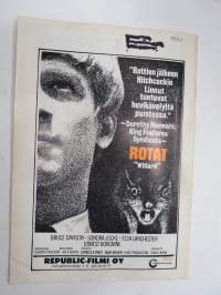 Kinolehti 1972 nr 3 elokuvalehti / movie magazine