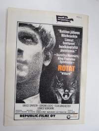 Kinolehti 1972 nr 3 elokuvalehti / movie magazine