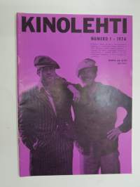 Kinolehti 1974 nr 1 elokuvalehti / movie magazine