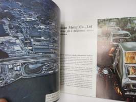 Datsun 100A / 120A -myyntiesite / sales brochure