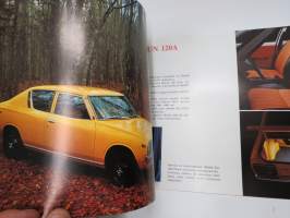 Datsun 100A / 120A -myyntiesite / sales brochure