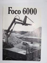 Foco 6000 kuormain -myyntiesite / brochure