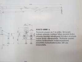 Foco 6000 kuormain -myyntiesite / brochure