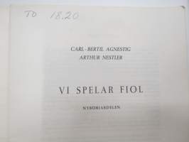 Vi spelar fiol I - nybörjardelen