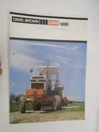 David Brown Case 1490 -myyntiesite, sales brochure