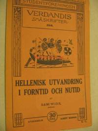 Hellenisk utvandring i forntid och nutid