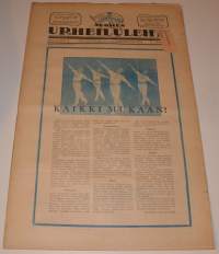Suomen urheilulehti  85 1928  5p lokakuu