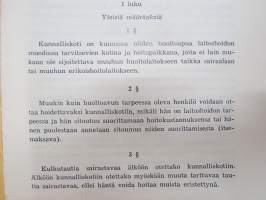 Kunnalliskodin ohjesääntö - Sosiaaliministeriön laatima malliohjesääntö v. 1958