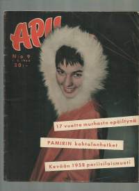 Apu 1958 nro 9 /  17 vuotta murhasta epäiltynä, kevään 1958 pariisilaismuoti