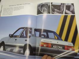 Opel Ascona -myyntiesite / sales brochure