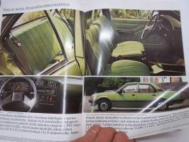 Opel Ascona -myyntiesite / sales brochure