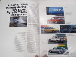 Ford Escort 1986 -myyntiesite / sales brochure